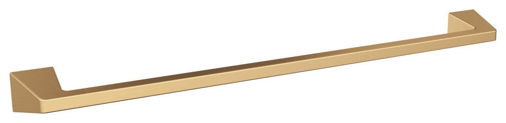 Amerock Blackrock Contemporary Towel Bar, Champagne Bronze, 24" Center-to-Center