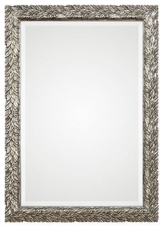 Uttermost Evelina Silver Leaves Mirror, 9359
