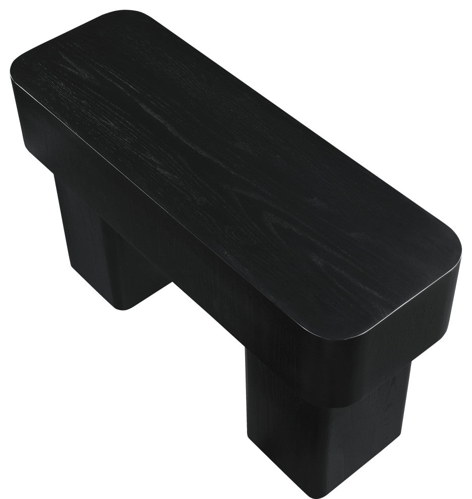 Oakmont Veneer Coffee Table, Oak, Console Table