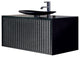 Liliana Luxury Crystal Single Vanity, White