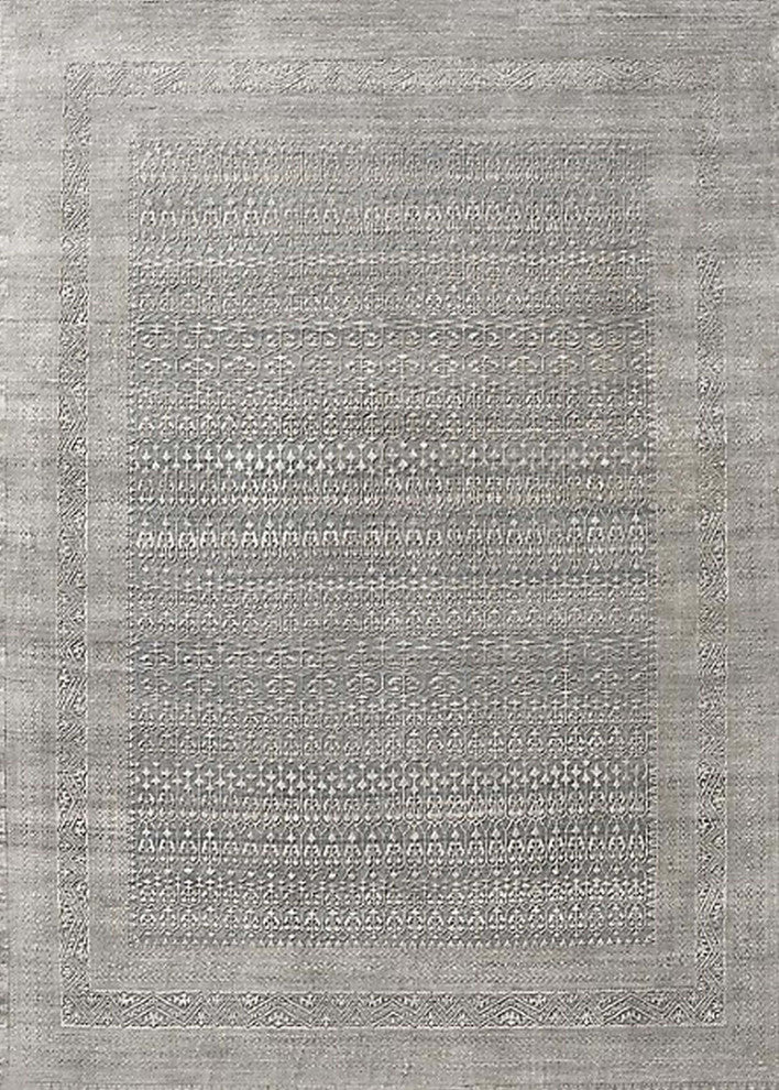 Ahgly Company Indoor Rectangle Mid-Century Modern Area Rugs, 7' x 9'