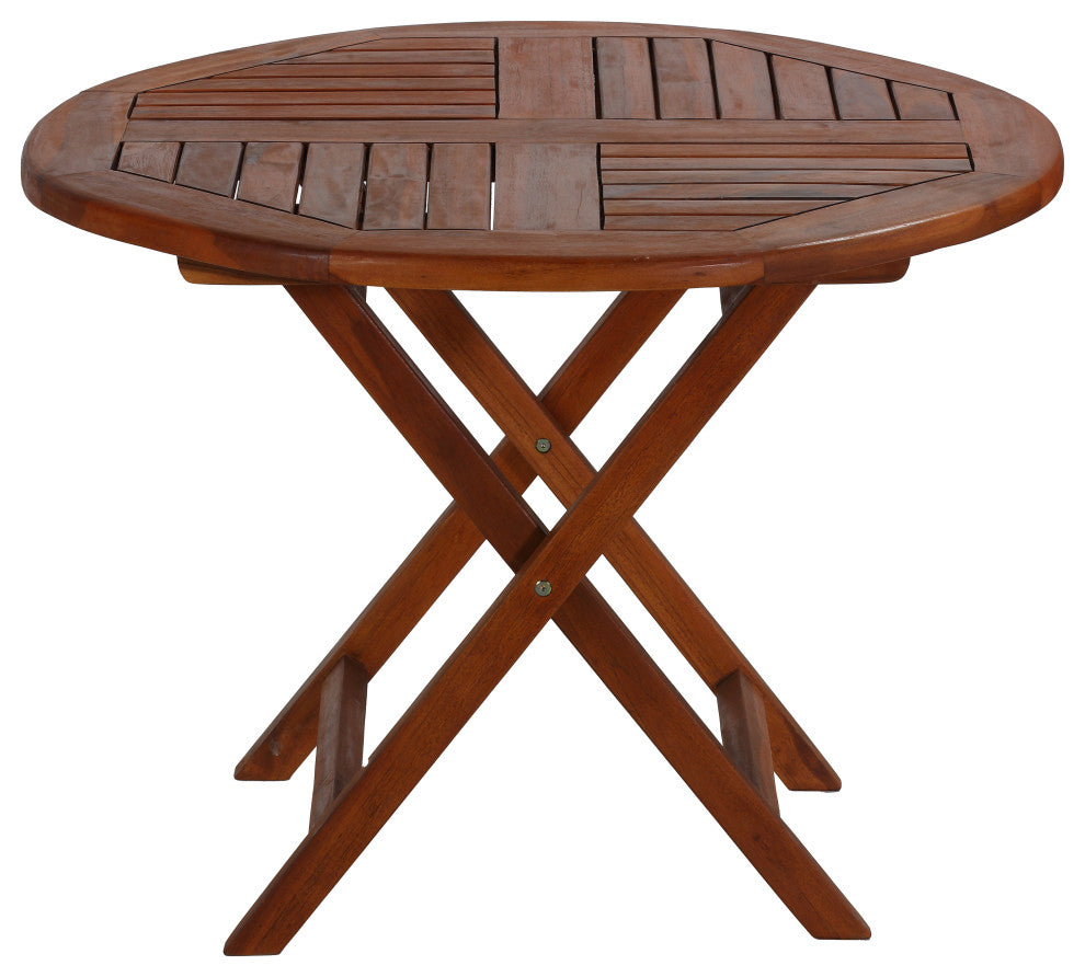 Bare Decor Jessa Indoor or Outdoor Solid Teak Wood Coffee Table 36"x20"