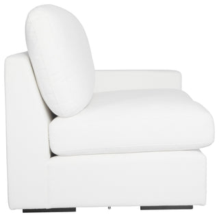 Uttermost Refuge Arctic White Right Arm Facing Sofa