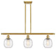 Innovations 516-3I-SG-G1013-LED 3-Light Island Light, Satin Gold