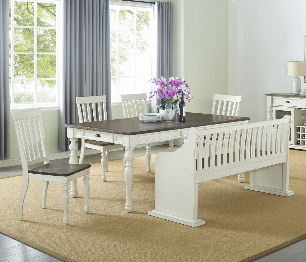 Joanna Bench With Back
