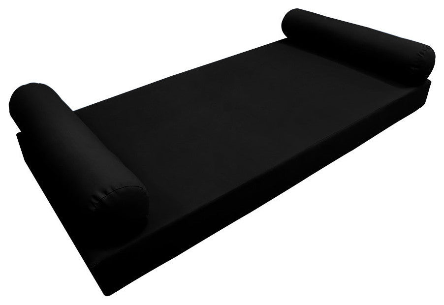 Style5 Full Knife Edge Outdoor Mattress Bolster Slip Cover COMPLETE SET AD109