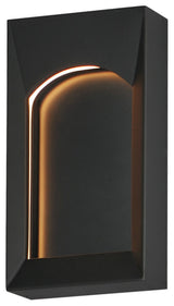 ET2 E30271 Brasilia 12" Tall LED Outdoor Wall Sconce - Black