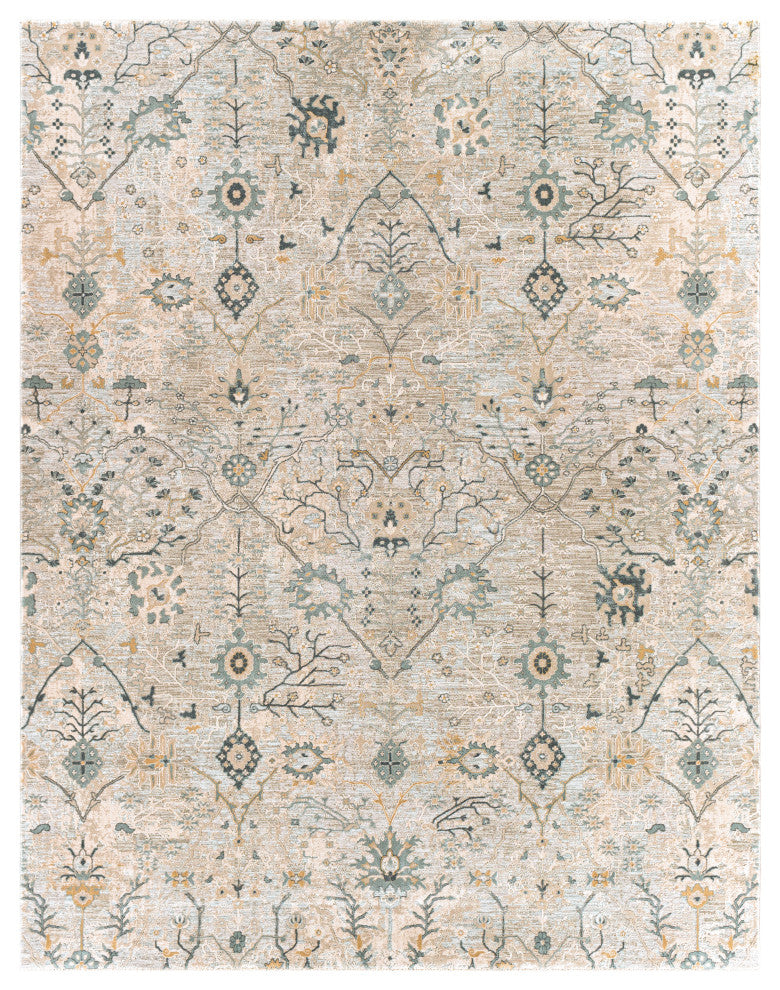 Brunswick BWK-2316 Traditional Light Beige 7'10"x10'3" Area Rug