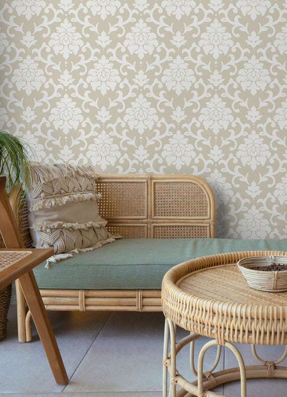 Damask Peel & Stick Wallpaper