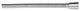 Delta Showering Components 69"-92" Hand Shower Hose, Chrome, U495D-69-PK