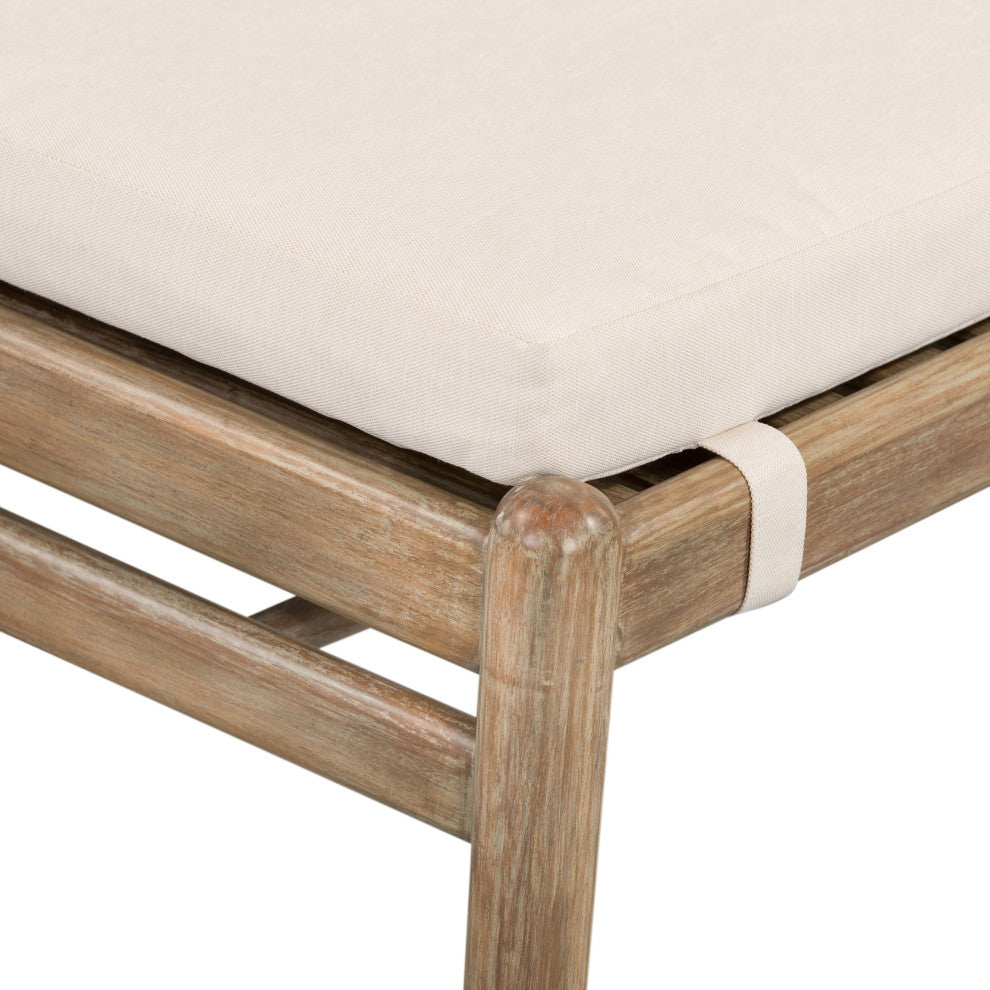 Rosen Outdoor Dining Chair-Natural Eucal