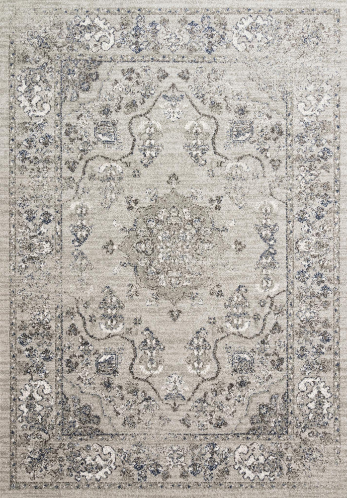 Dove/Gray Joaquin Rug, 2'7"x8'0"