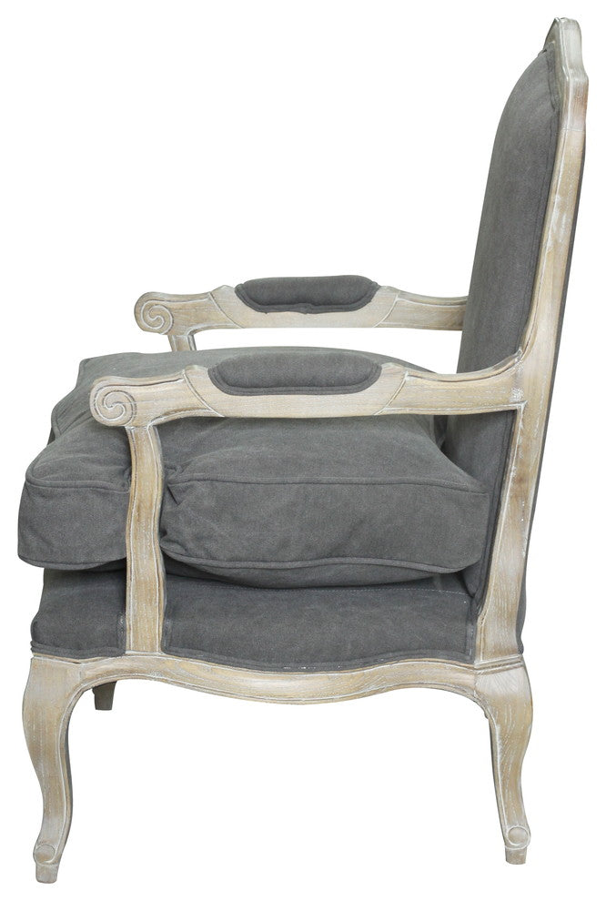 Rodney Chair, Frost Gray Fabric