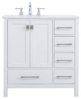 Elegant VF18832WH 32"Single Bathroom Vanity, White