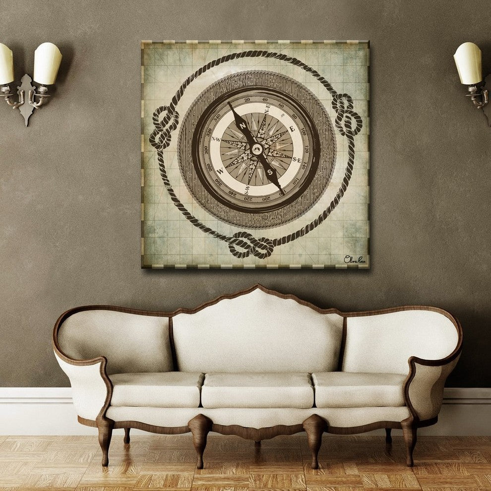 Ready2HangArt 'Destination' by Olivia Rose Canvas Art, 16"x16"