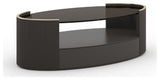 Love Oval Cocktail Table -Dark Chocolate