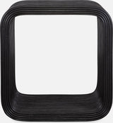 Uttermost 50046 Compton 24"W Mahogany and Rattan Accent Table - Black