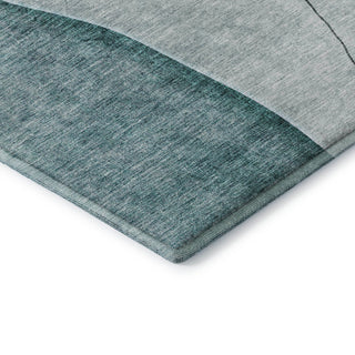 Premium Machine Washable Mayfield AMF696 Teal 5' x 7'6" Rug