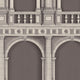 Classic Architecture Peel and Stick Vinyl Wallpaper , Brown, 24"w X 108"h