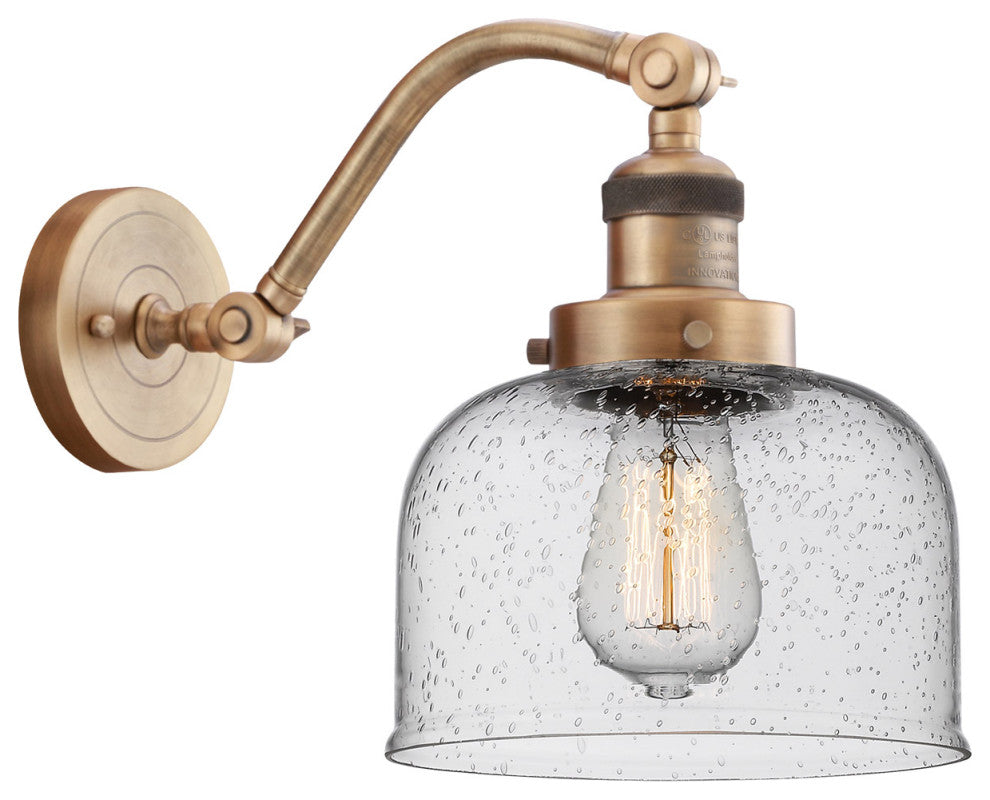 INNOVATIONS LIGHTING 515-1W-BB-G74-LED Large Bell 1 Light Sconce