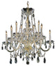 Crystorama Traditional Crystal 10-Light Chandelier