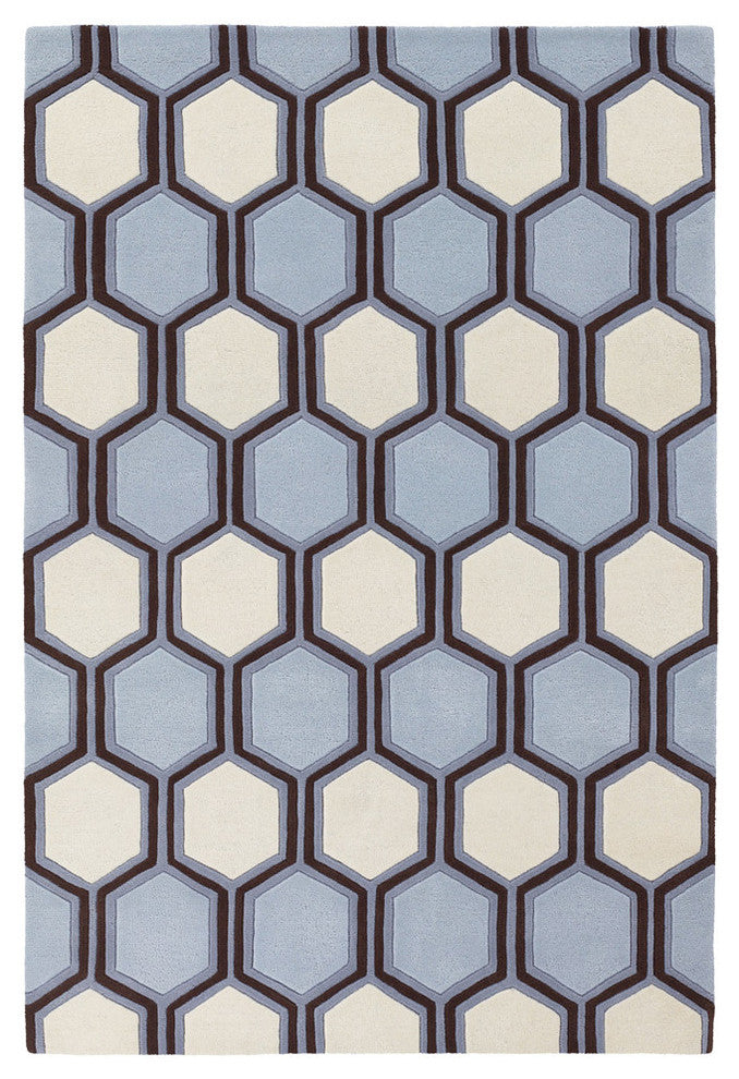 Inhabit Contemporary Area Rug, 7'9"x10'6"