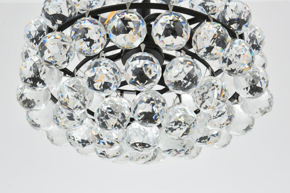 Seren 12" Pendant, Black