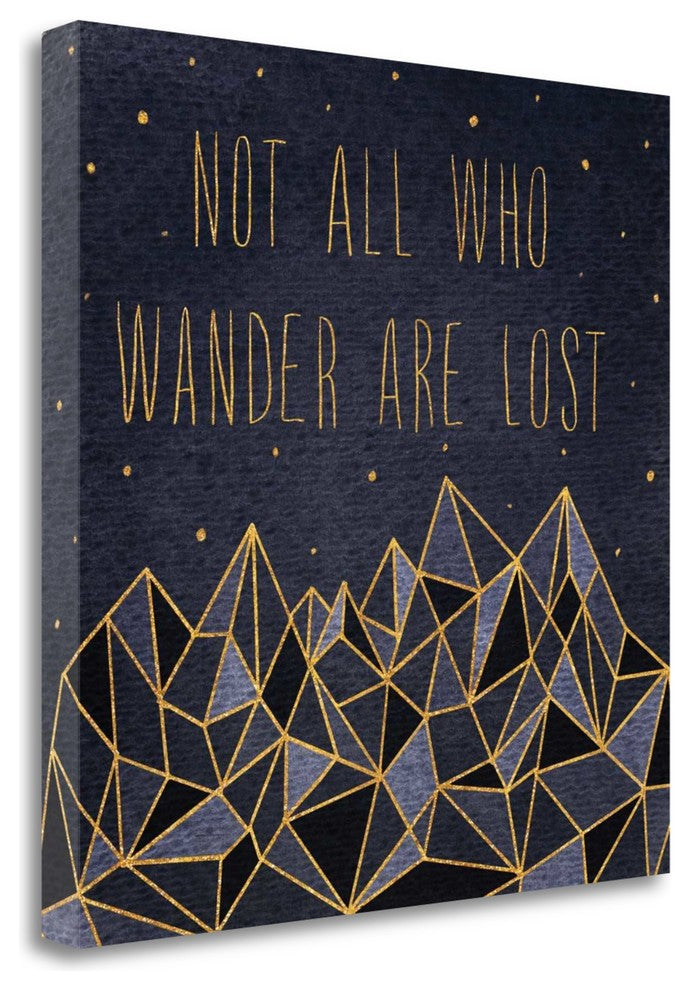 "Written In The Stars IV" By Laura Marshall, Giclee Print on Gallery Wrap Canvas