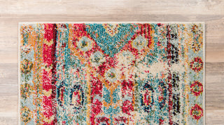 Unique Loom Blue Yellowstone Sedona 2' 2 x 6' 7 Runner Rug