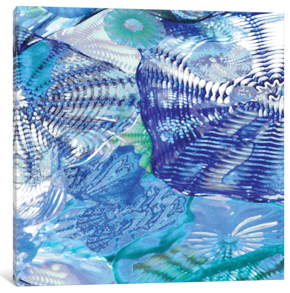 "Underwater Perspective I" by Charlie Carter, Canvas Print, 18"x18"