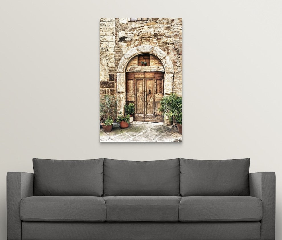 "Imposing Entrance" Wrapped Canvas Art Print, 32"x48"x1.5"