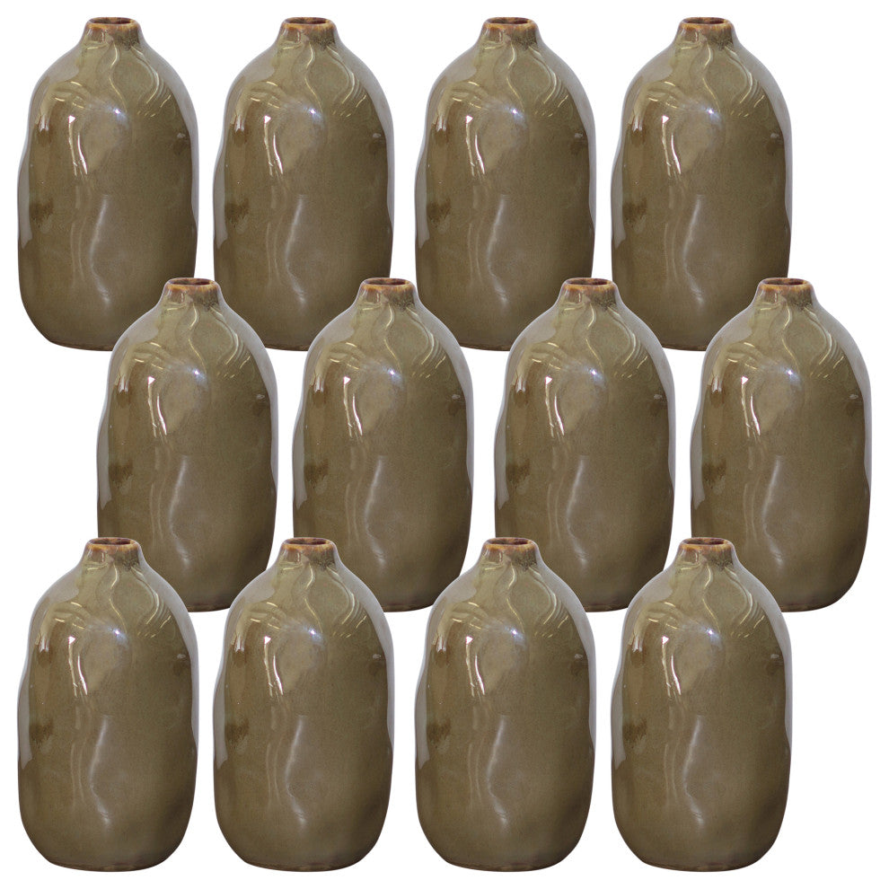 Ceramic Vase, 12-Piece Set