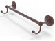 Prestige Monte Carlo 24" Towel Bar with Integrated Hooks, Antique Copper