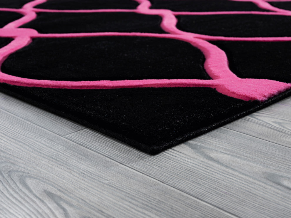 United Weavers Bristol Rodanthe Pink Area Rug 5'3x7'6