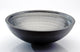 Voltaire Glass Vessel Sink, Silver and Black