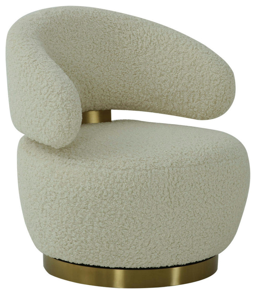 TOV Furniture Austin Faux Shearling Chair