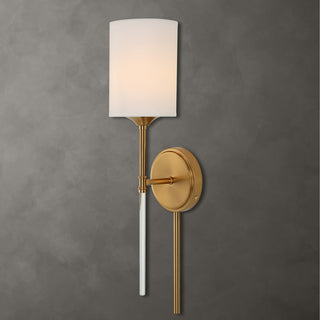 Uttermost Awyr 1 Light Brass Sconce