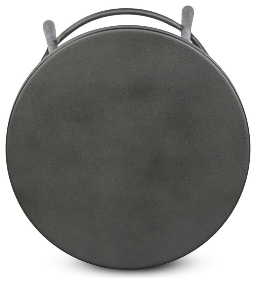 Westwood Stool Hammered Gunmetal, Dark Gunmetal, Bar