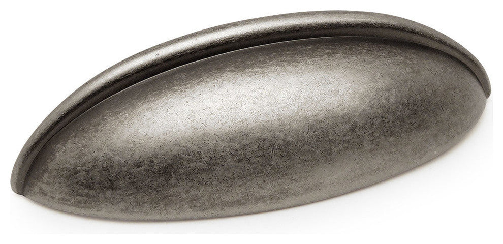 Cosmas 1399WN Weathered Nickel 2-1/2"� CTC (64mm) Cabinet Cup Pull [5-PACK]