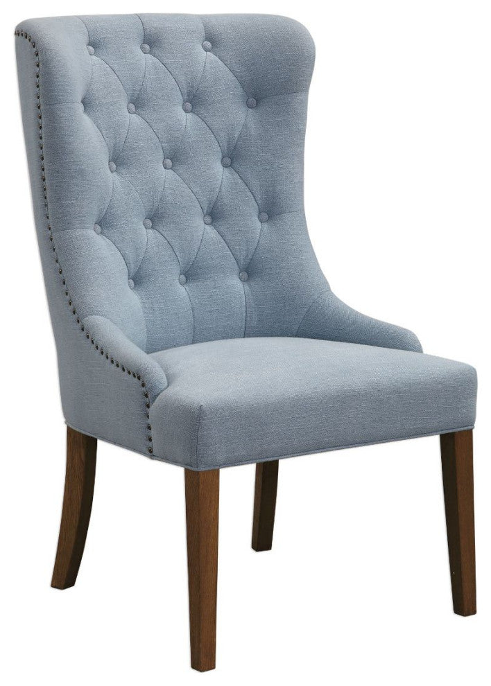 Uttermost Rioni Tufted Wing Chair