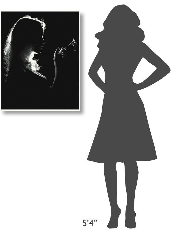 "Promotional Stills - Film Noir Genre" Canvas Giclee, 24"x30"