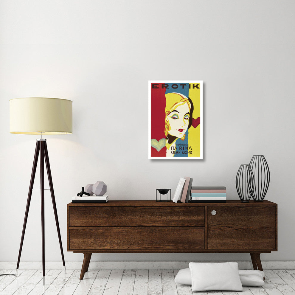 "Vintage Film Posters: Seduction "Erotik" Paper Print, 22"x32"