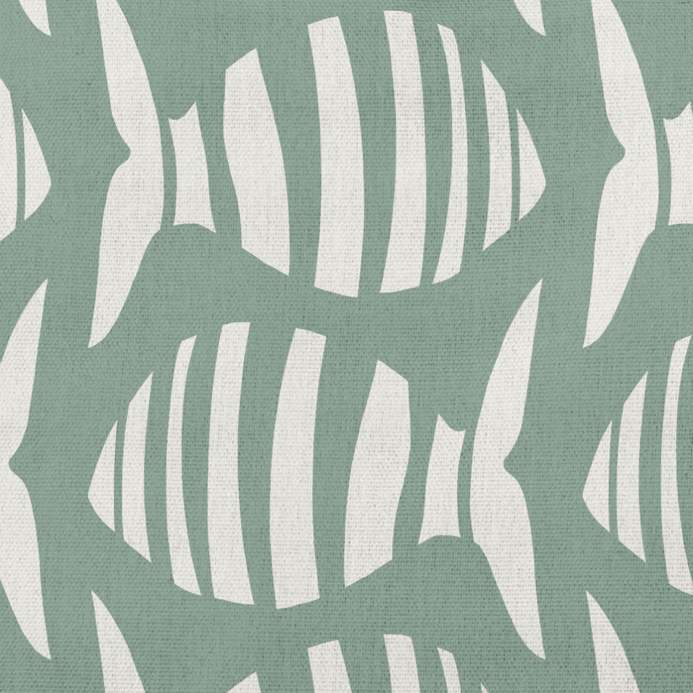 14x20" Swimming School Nautical Decorative Indoor Pillow, Sage