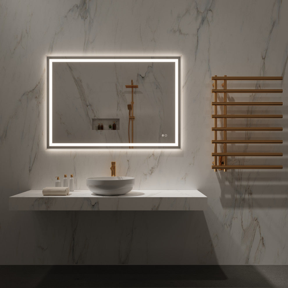 Kaila 48x32 Anti-Fog Mirror W/Selectable LED (3K-4K-6K)