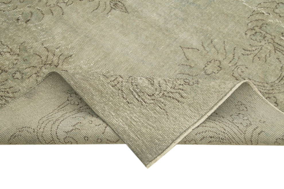Rug N Carpet - Handmade Turkish 5' 10" x 9' 8" Unique Overdyed Area Rug