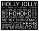 Christmas Sayings 1 11x14 Canvas Wall Art