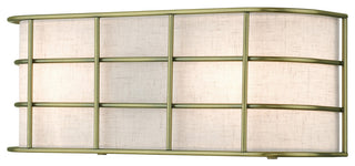 Blanchard 2-Light Antique Brass ADA Sconce
