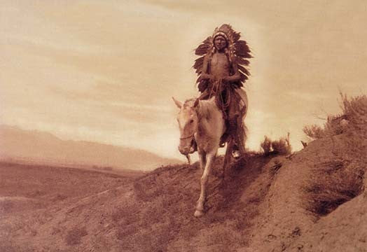 Taos Warrior- Canvas Poster 20" x 30"