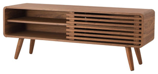 Wilson Slat Low TV Stand, 45.5"