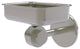 Satellite Orbit Two Wall Mount Soap Dish, Satin Nickel
